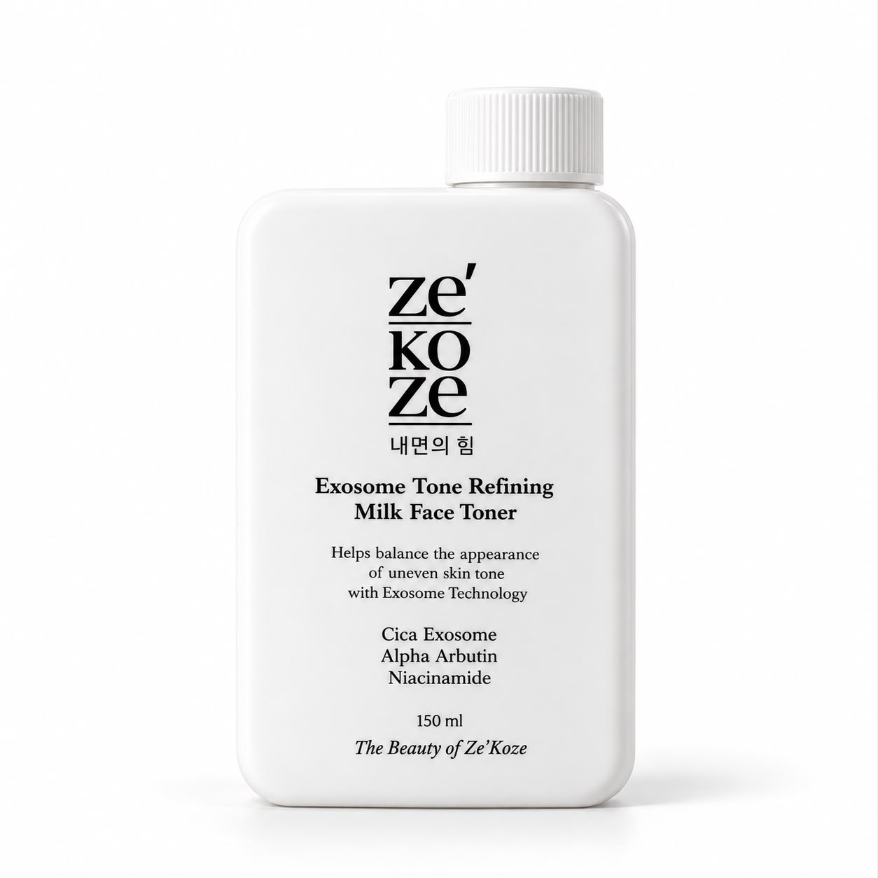 Exosome Tone Refining Milk Face Toner, 150 ml beyaz şişe